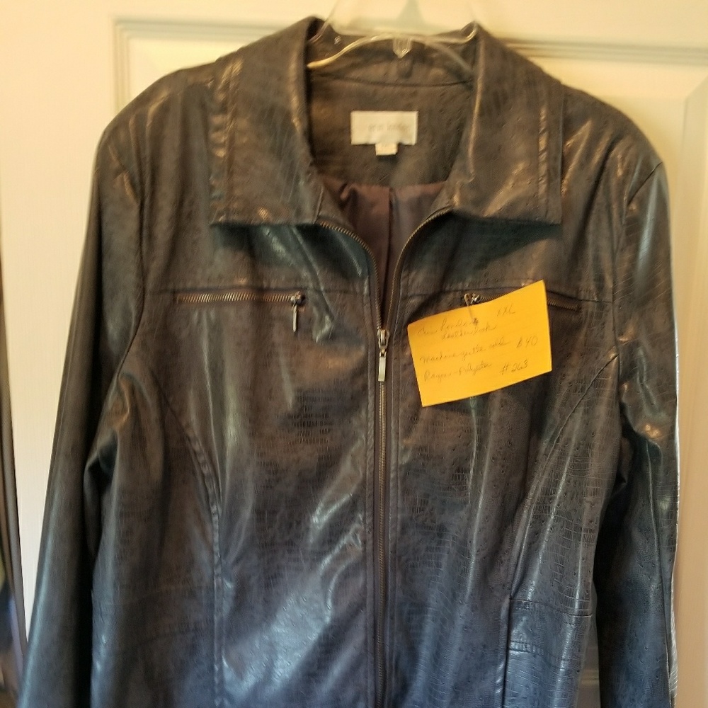 Jacket, leather